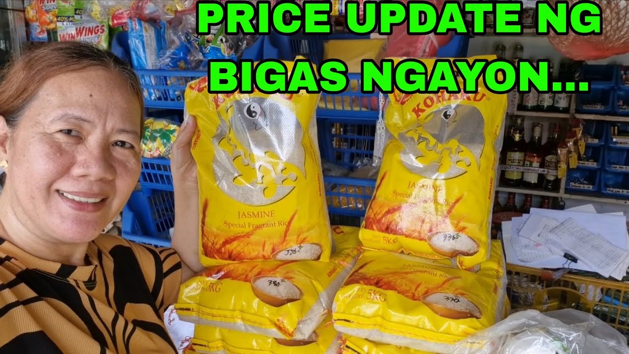 KAKABILI LANG NATIN NG BIGAS 25 KILOS AT 5 KILOS ,MAGKANO NA ANG SAKO NGAYON