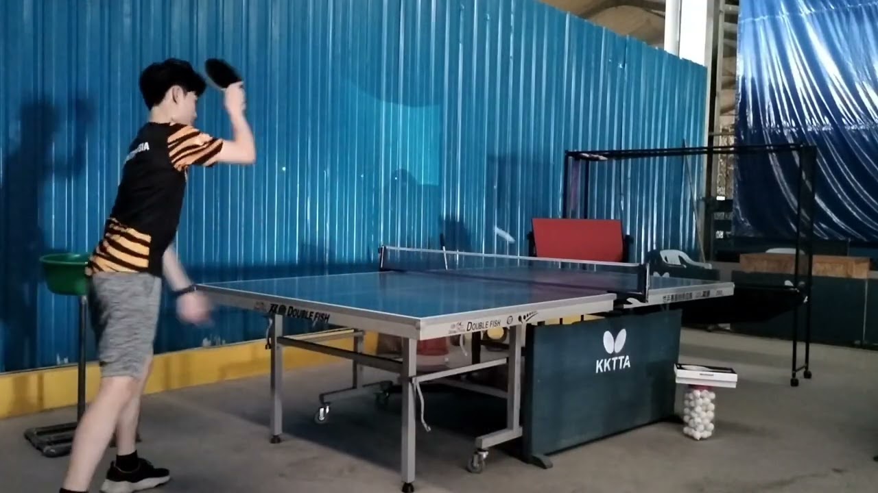 Forehand Topspin Training with reflection board - 8/2/2026