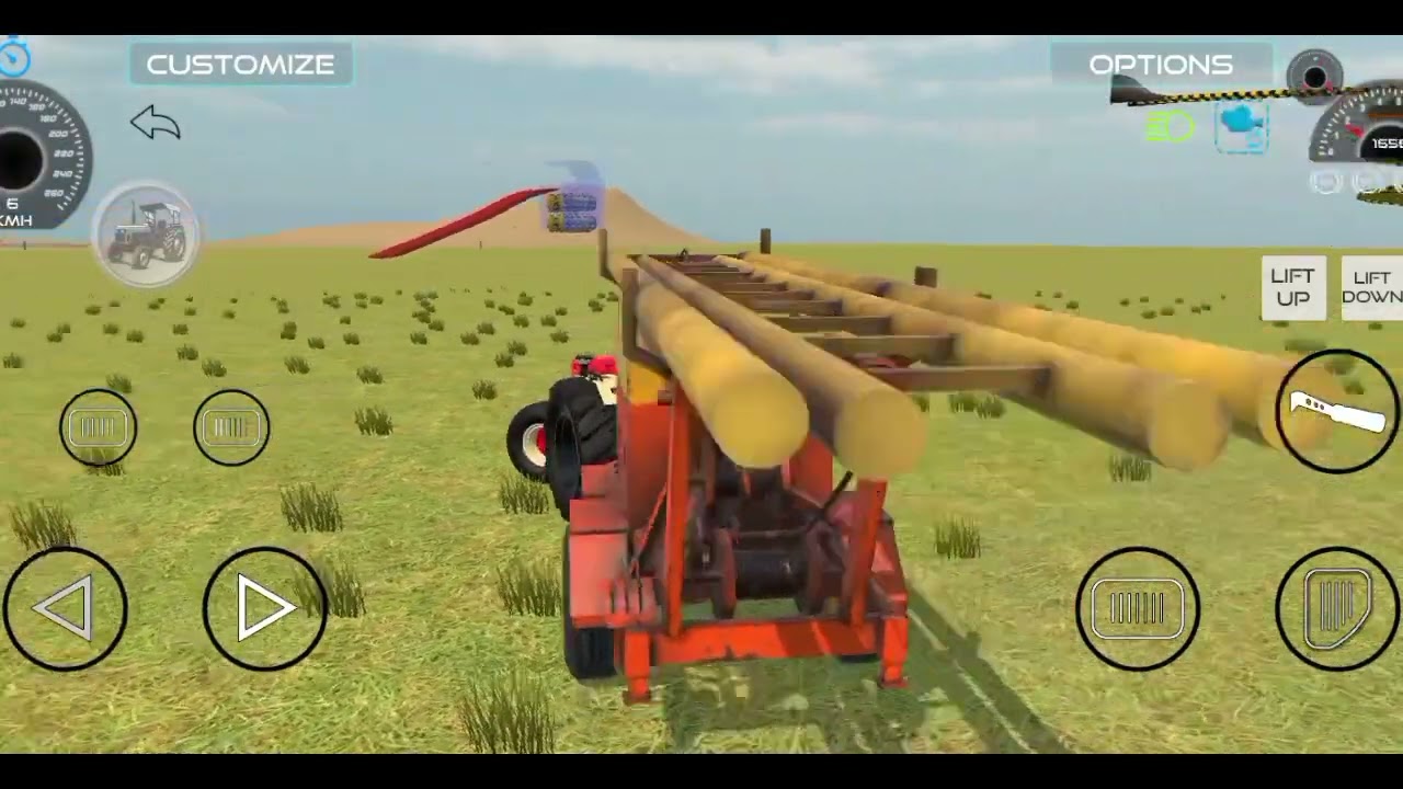 Tractor driving gameplay 💪