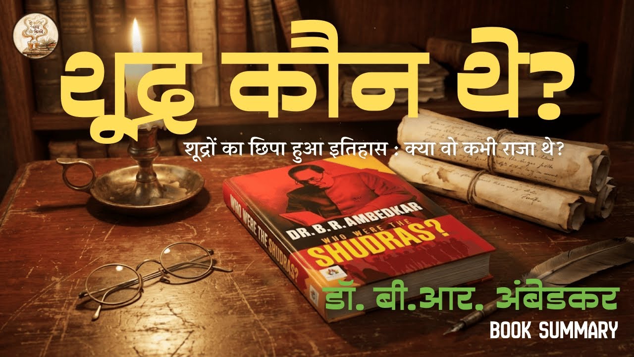 शूद्र कौन थे? | डॉ. बी.आर. अंबेडकर | Who Were The Shudras? by Dr. B.R. Ambedkar | Book Summary