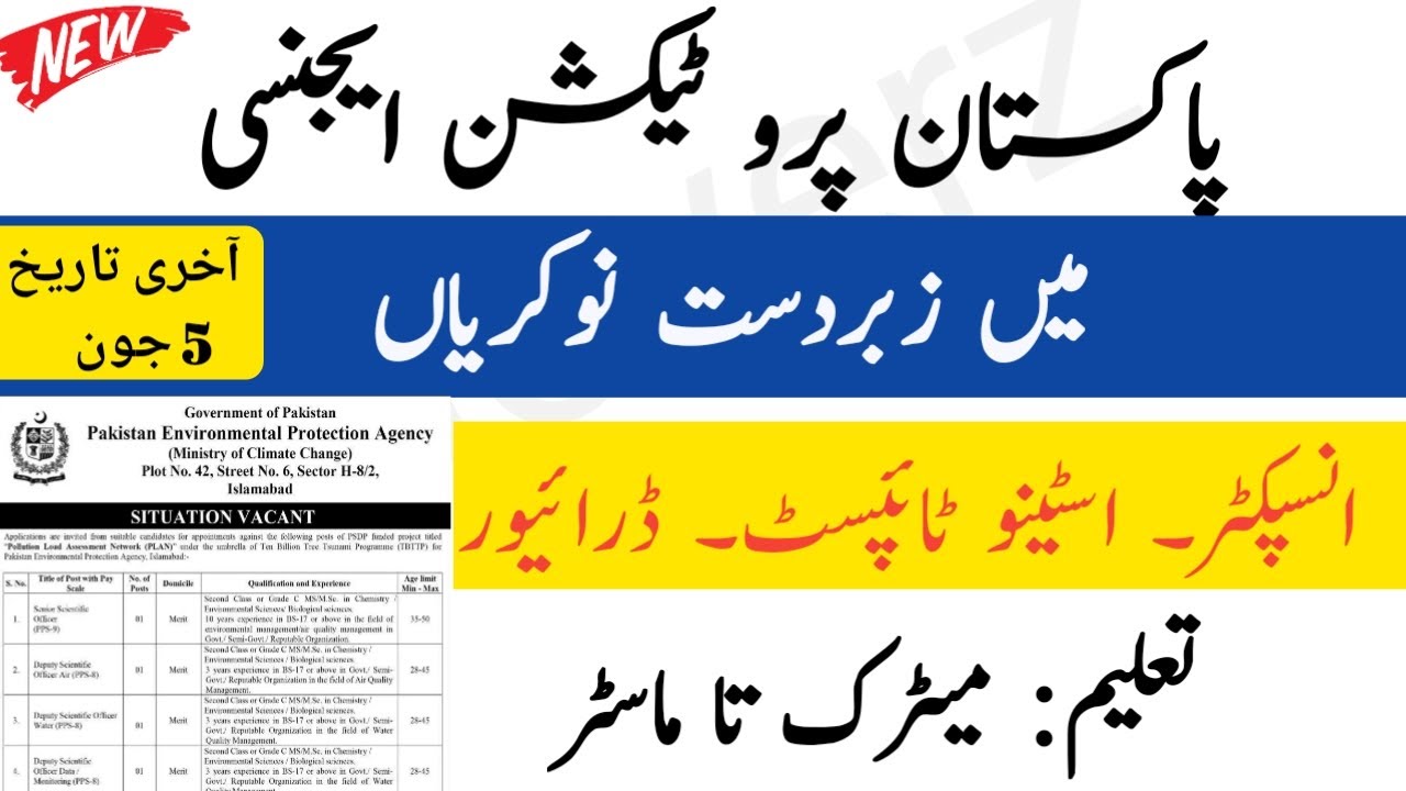 Today Jobs in Pakistan 2021 | New Jobs 2021 in Pakistan Today | Government Jobs 2021