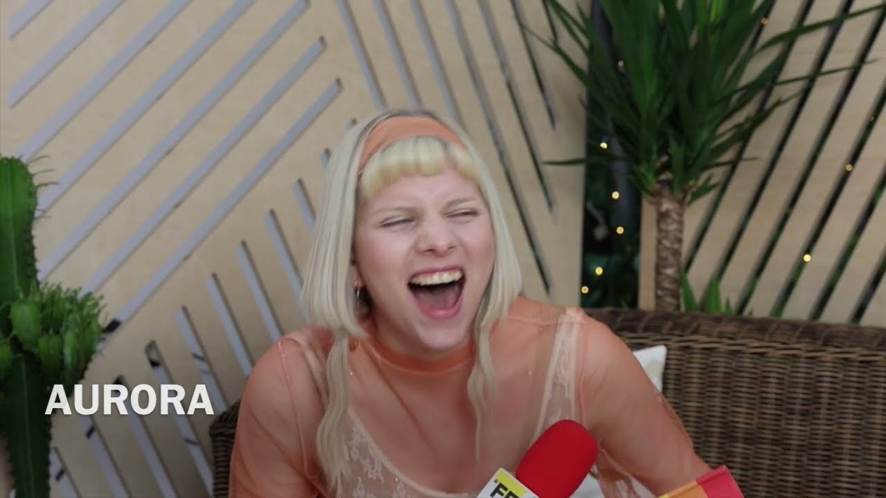 Aurora and Alan Walker at the Fest Festival 2021 in Chorzów