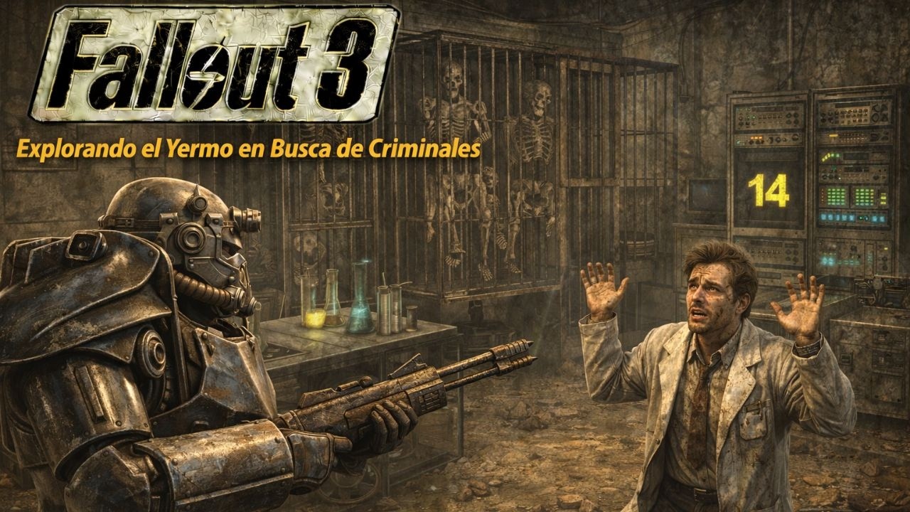 ☢️ FALLOUT 3 EN DIRECTO #14 | Explorando el Yermo en Busca de Criminales 🔥