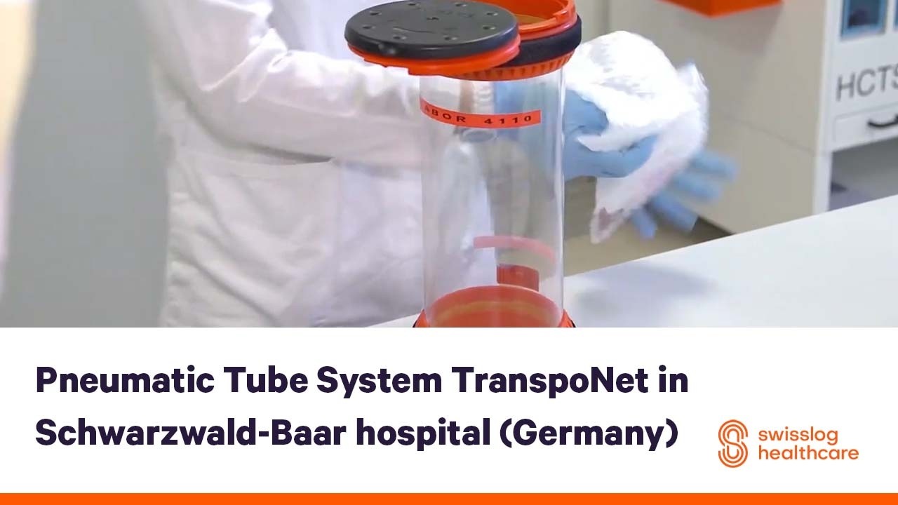 Pneumatic Tube System TranspoNet in Schwarzwald-Baar hospital (Germany) – Swisslog Healthcare