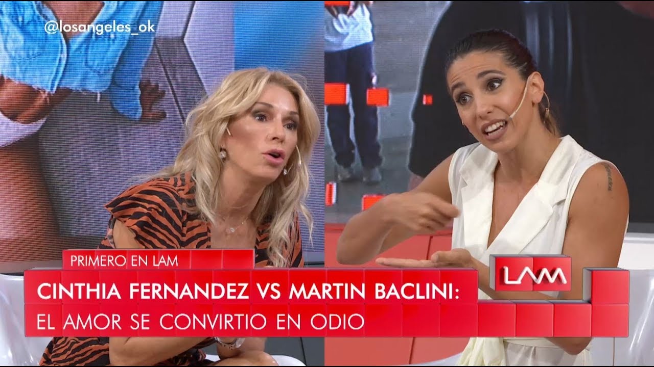Yanina Latorre intentó frenar la pelea con Cinthia Fernández poniéndose en su lugar