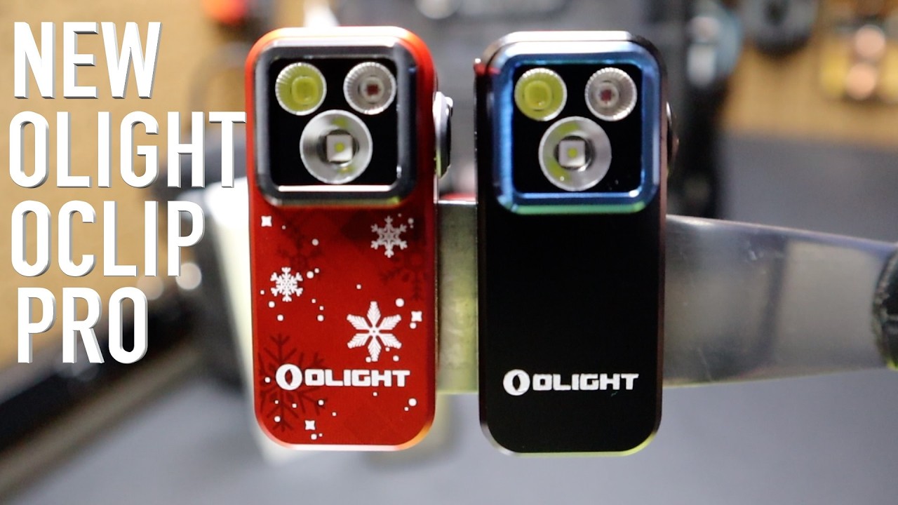 Olight Oclip PRO против Oclip | Baton 4 Premium Titanium