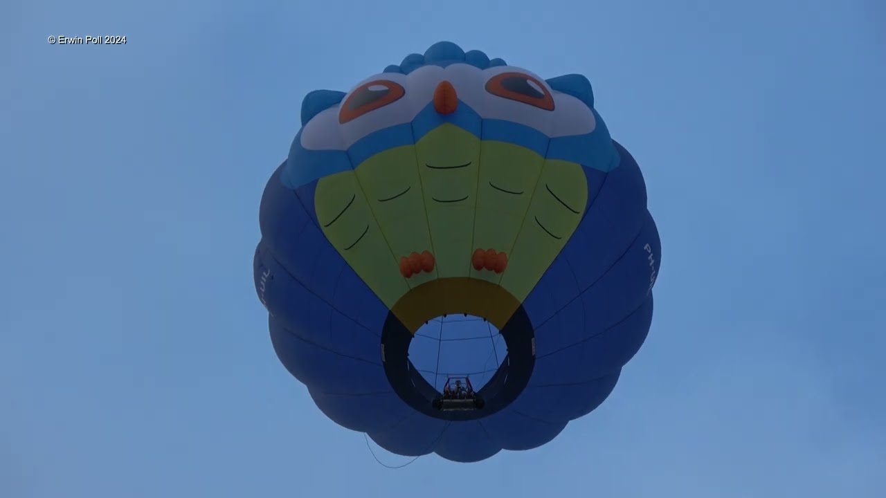 Hot Air Balloon Festival Grave / Ballonfestival Grave & Parapenters Deltagliders 10 Aug 2024