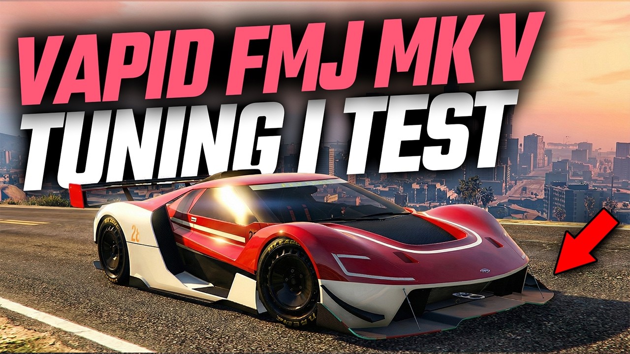 Jak to SKRĘCA :O Tuning Vapid FMJ MK v | GTA Online PS5