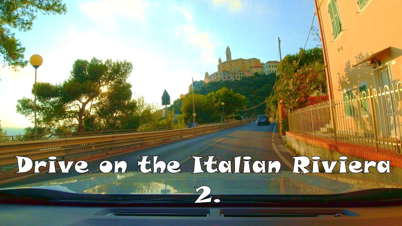 Drive on the Italian Riviera 2. | Sunset | Italy | Liguria | October 2022
