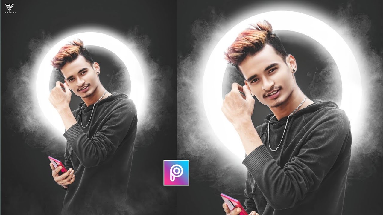 Ring Light Photo Editing in PicsArt | PicsArt Background Change | PicsArt Editing