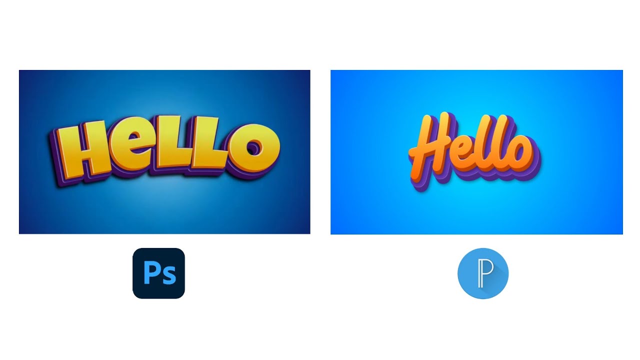 Tutorial 3D Text in Pixellab - Android