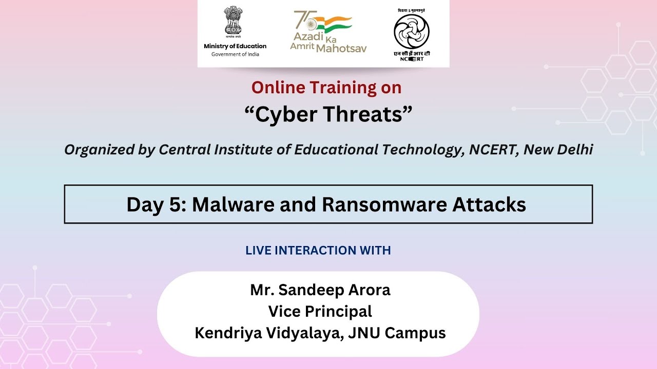 Day 5: Malware and Ransomware Attacks | Online Training on 