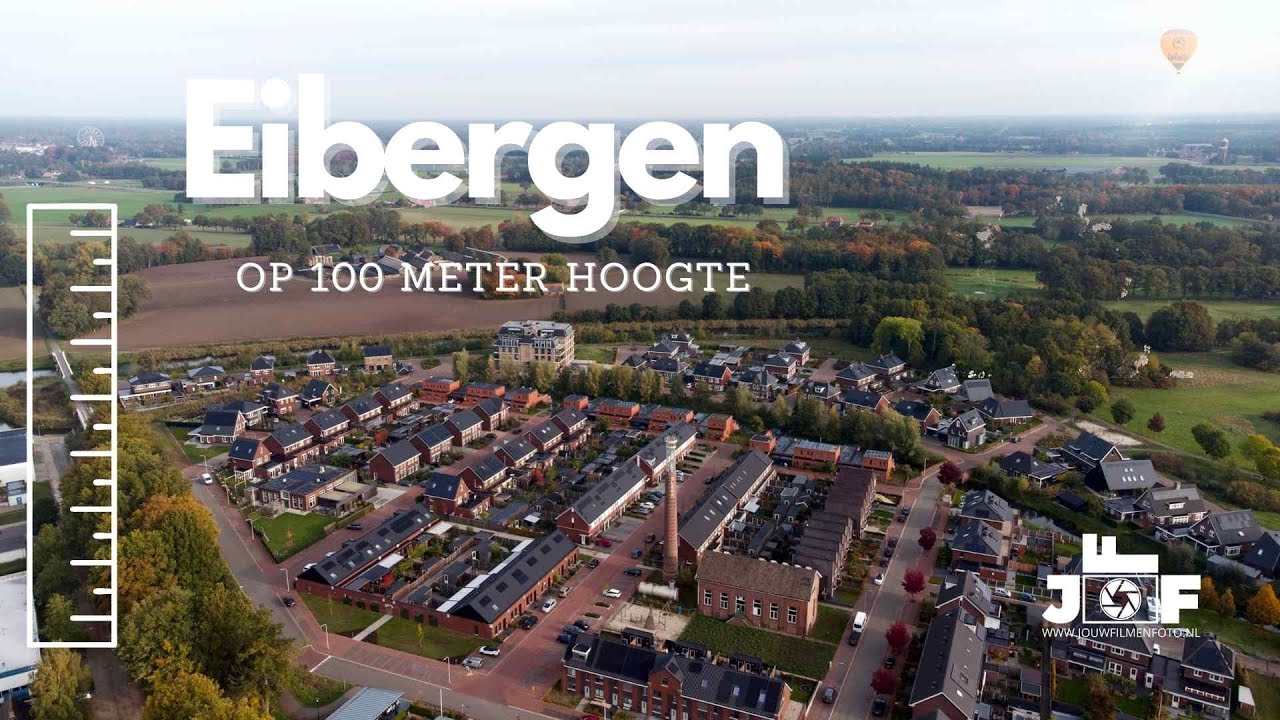 Dronebeelden Eibergen // 100 meter hoogte // Herfst 2022