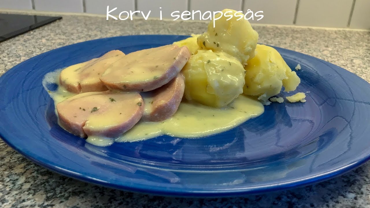 Korv i senapss&aring;s