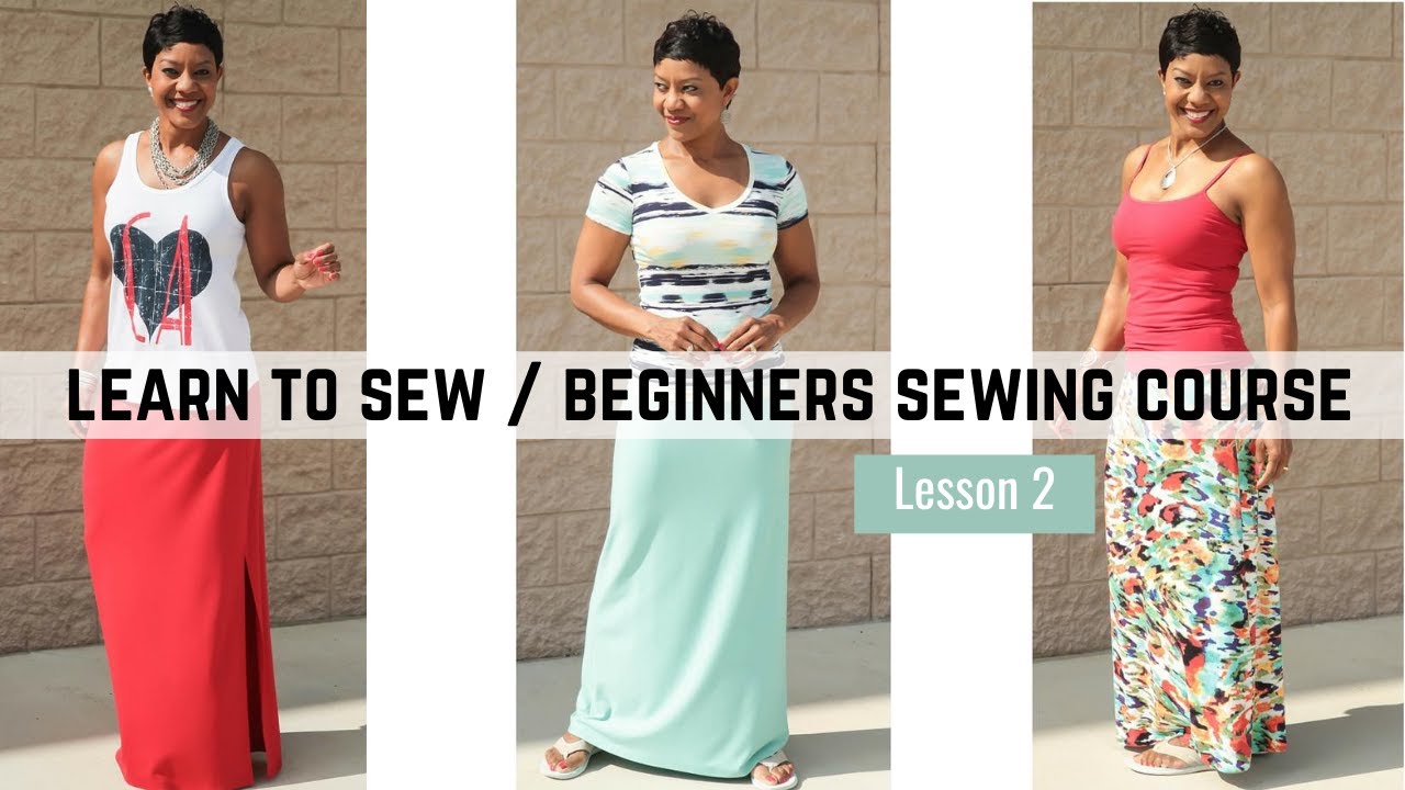 Learn to Sew | (Lesson 2)