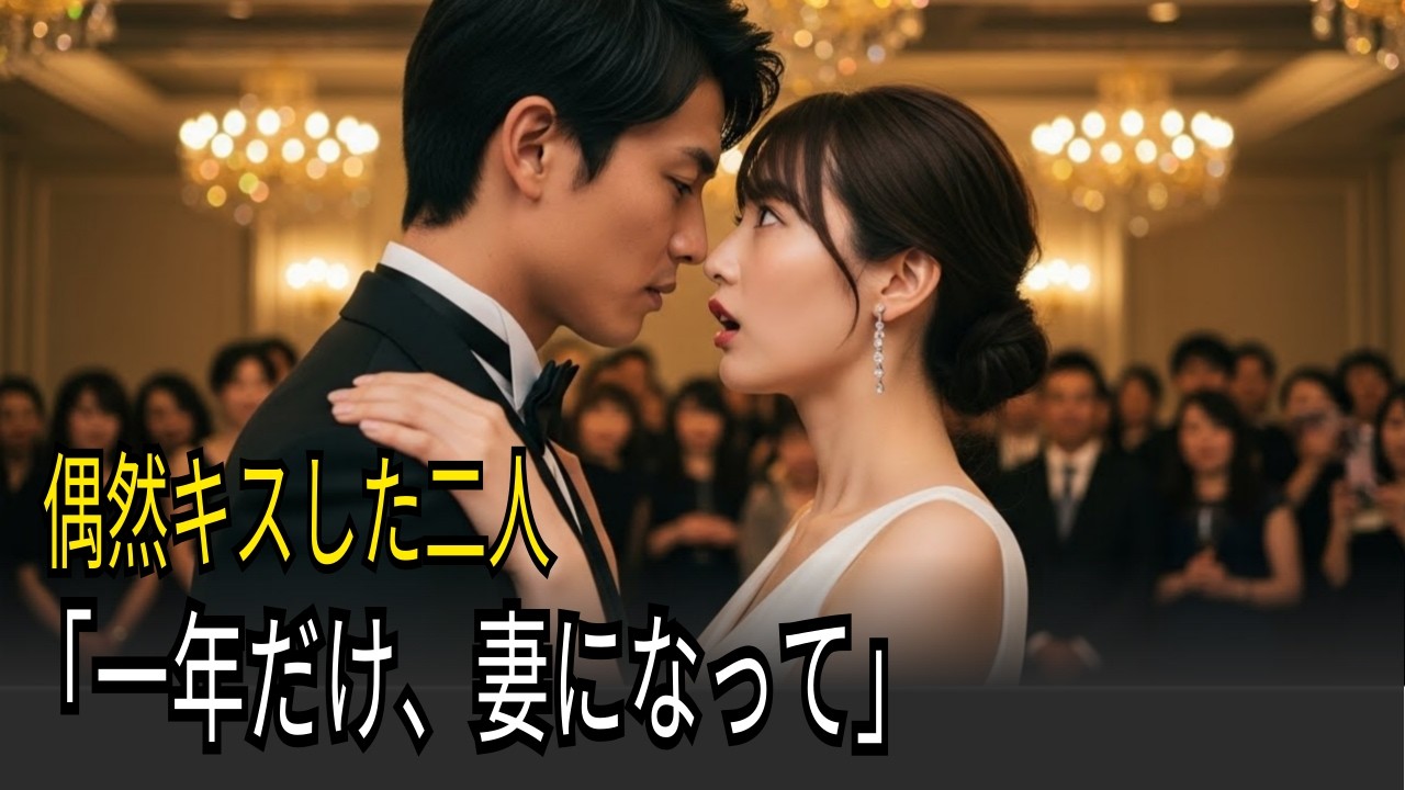 大富豪の会長のパーティーで誤って彼に口づけしてしまった貧しい新人社員、しかし翌日、彼女は彼の“妻”になって現れる……｜感動する話｜オーディオブック
