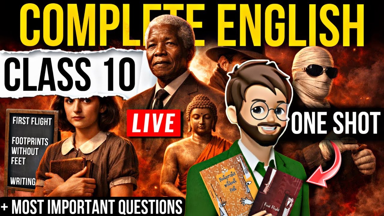 Class 10th Complete English Syllabus In One Shot | Final Revision Class 10 English