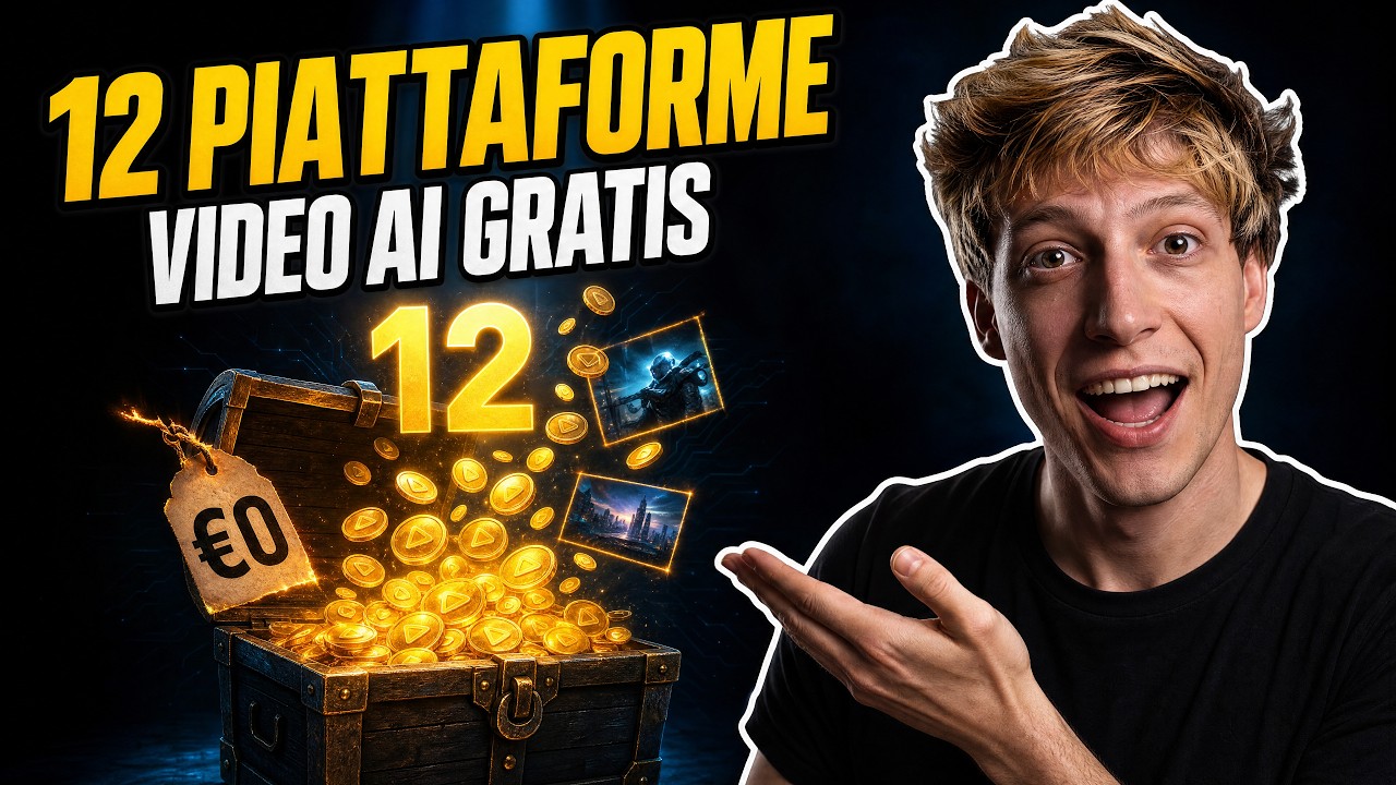 VIDEO AI GRATIS: 12 piattaforme da provare subito! 🤖🎬