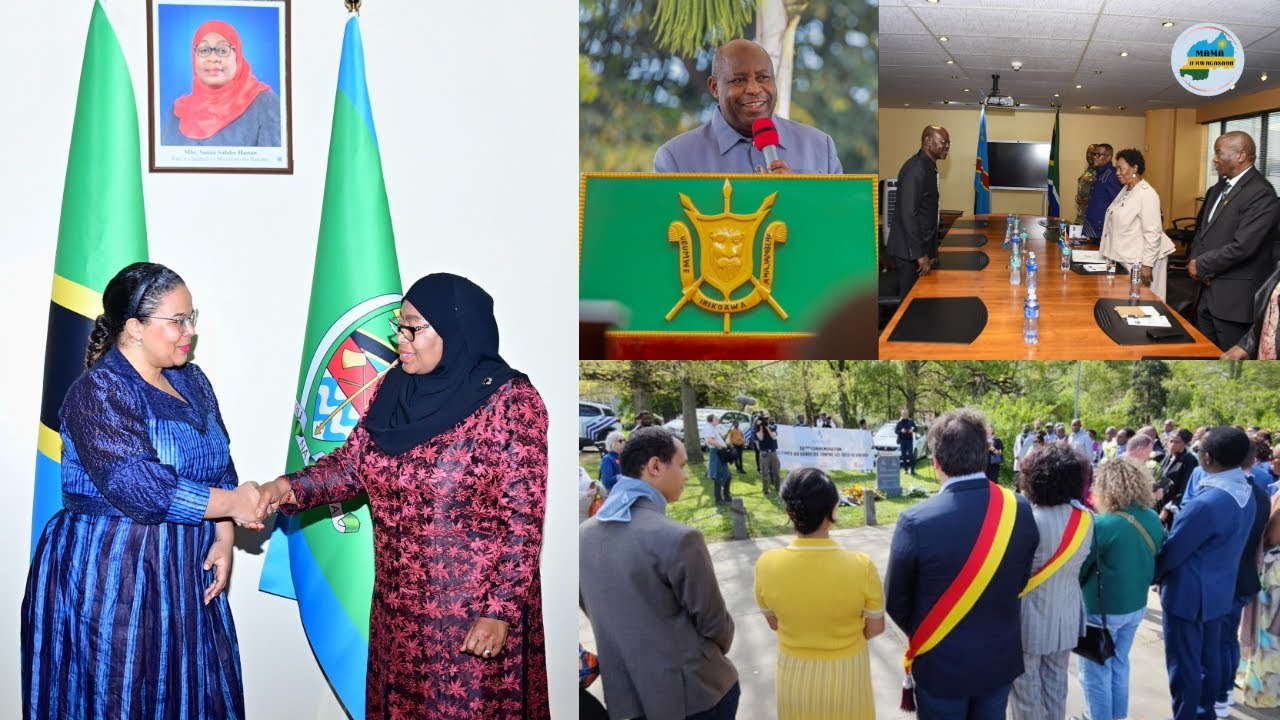 RDC YASABYE AFURIKA Y'EPFO KUYITOREZA INGABO/ H.E SAMIA SULUHU YAKIRIYE UBUTUMWA BWA TSHISEKEDI