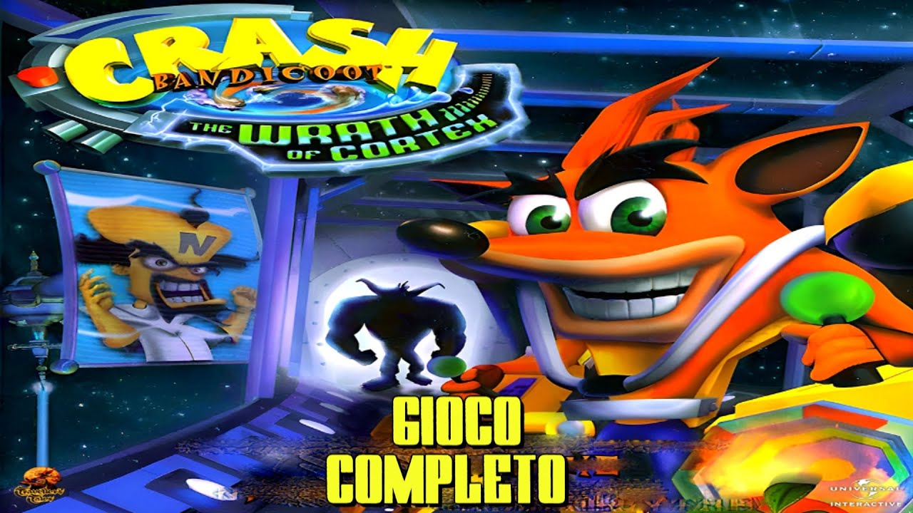 Crash Bandicoot L' Ira Di Cortex (ITA) Gioco completo