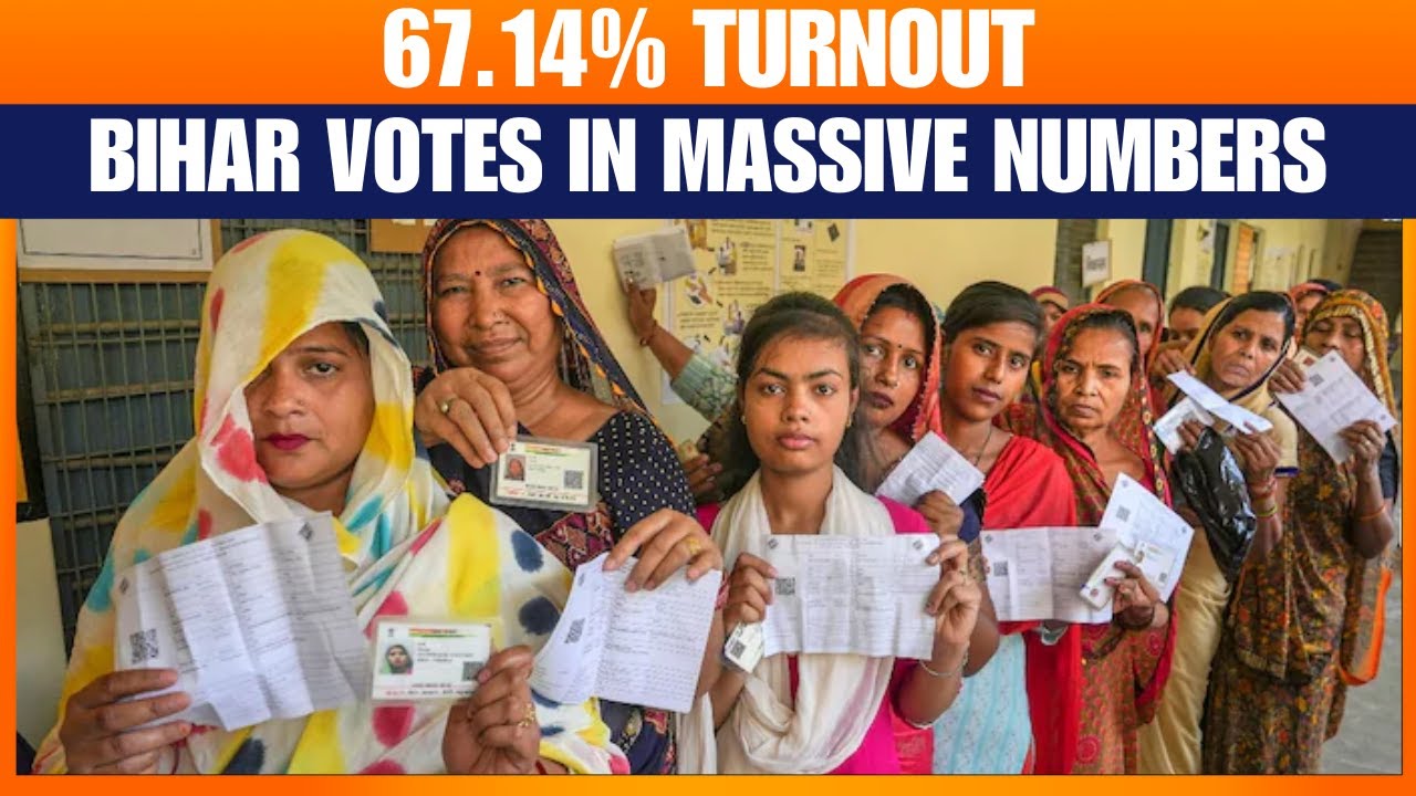 LIVE: Record Turnout In Bihar Phase 2 | 67.14% Voter Participation Sets Stage For High-Stakes Finale