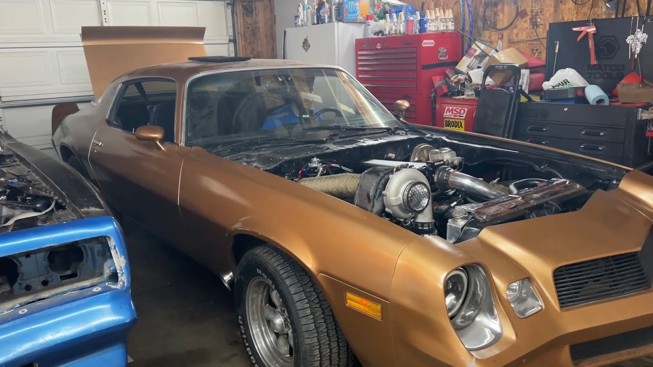 LS turbo Camaro startup with Terminator X