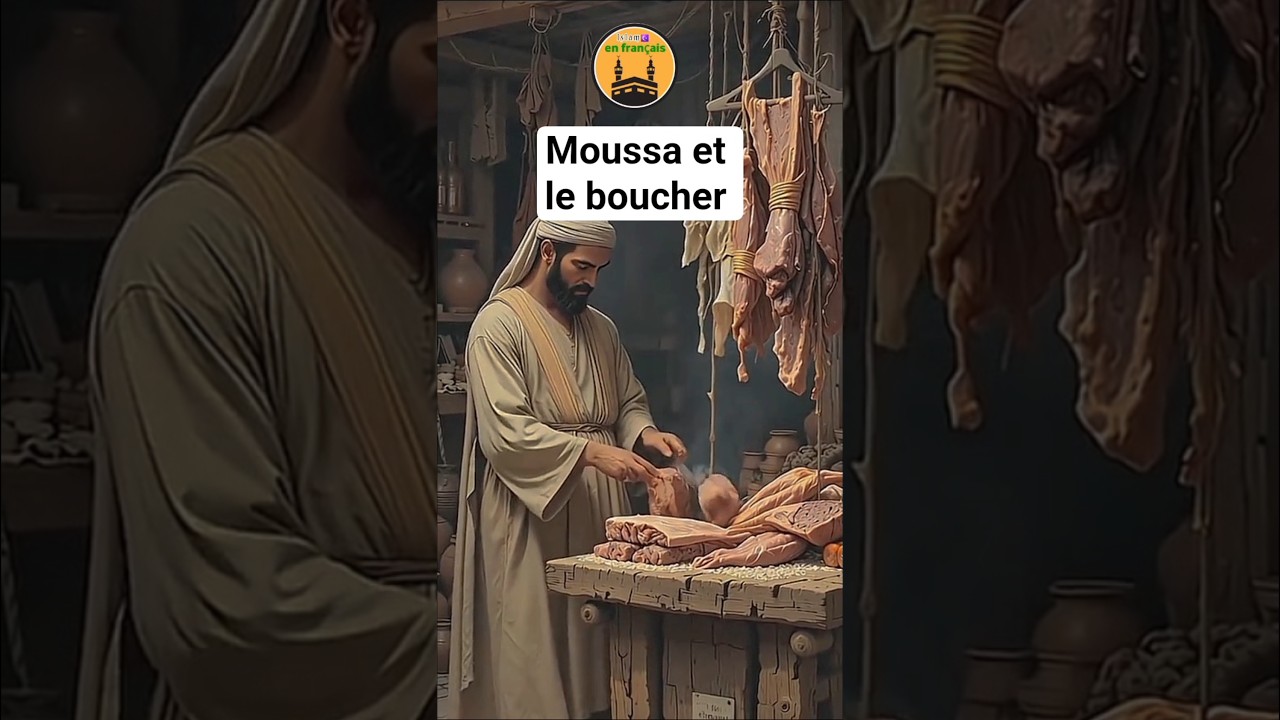 L'UNE DES HISTOIRES DU PROPH&Egrave;TE MOUSSA.   #histoire #islam  #youtubeshorts