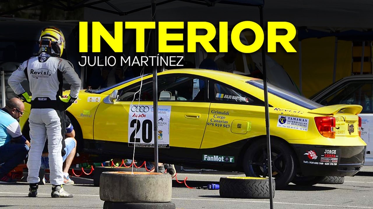 Interior Julio Martínez 3º Carrera Campeonato de Velocidad en Circuito