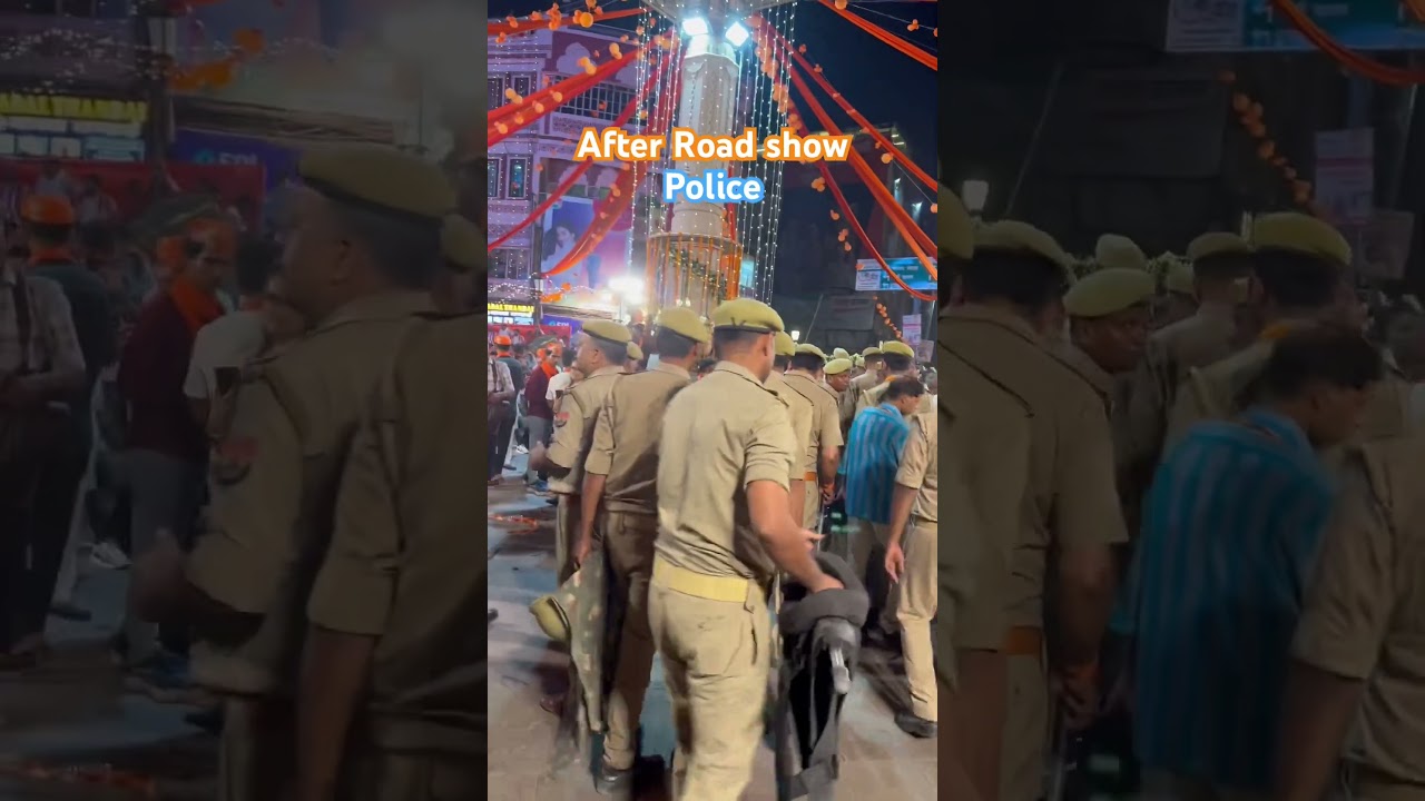 Police after Road show .