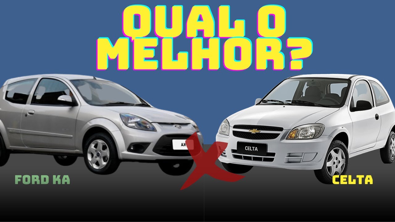 Ford Ka 1.0 2013 x Chevrolet Celta 1.0 2012 - Consumo, desempenho, manutenção, conforto, espaço e +!