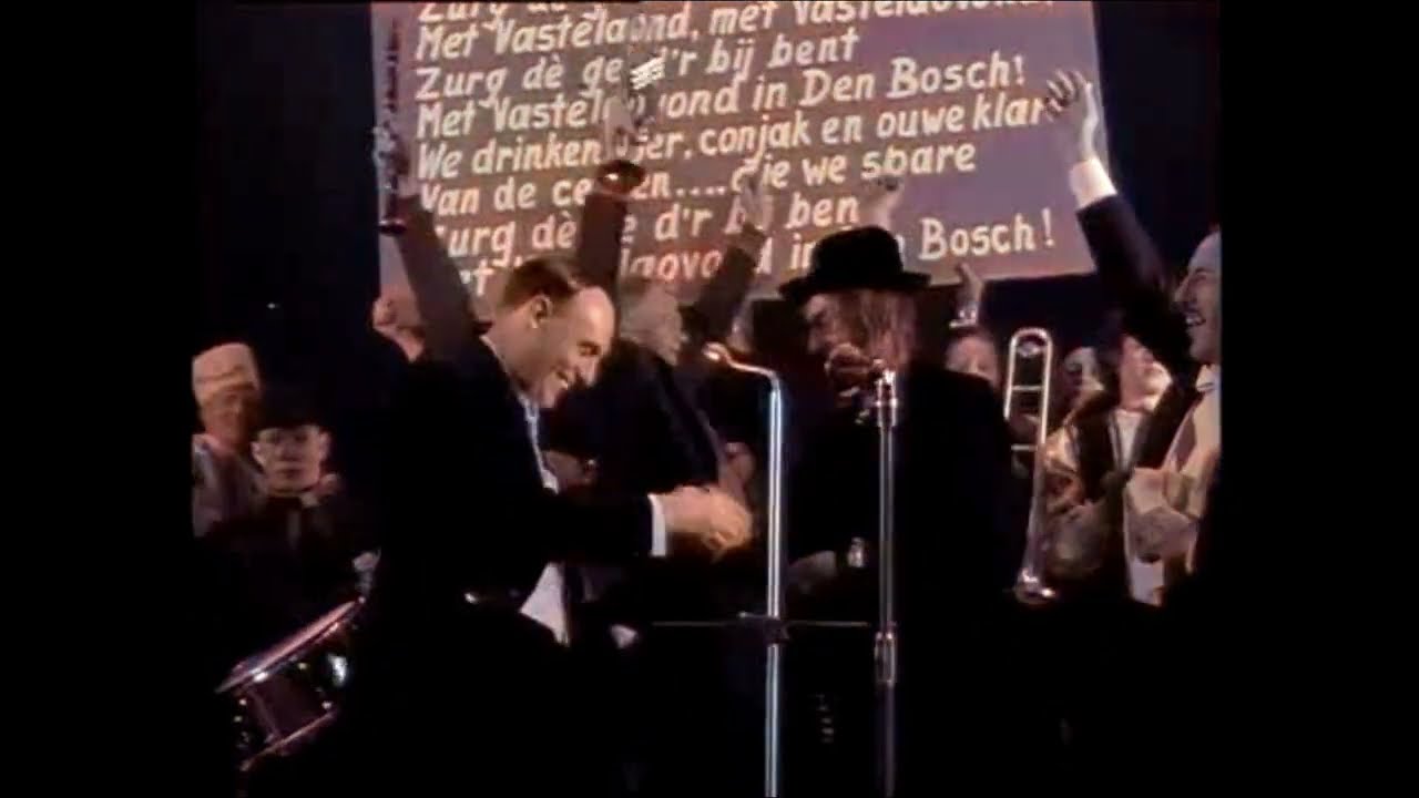 Dutch History: Prince Amadeiro XVIII at the Oeteldonk Song Festival (1960)