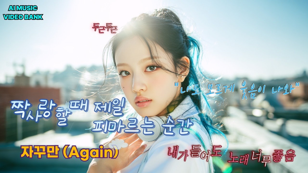 ✨ 이 비주얼에 짝사랑이라니.. 고백하기 5분 전 설렘 가득 하이틴 팝 | 자꾸만 (Again & Again) - SAEYI (세이) MV #kpop #virtualidol