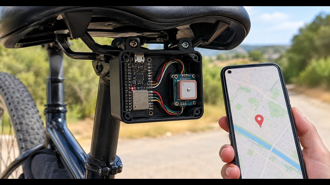 Title: ESP32 GPS Tracker - DIY Build Guide (No SIM Card Required)