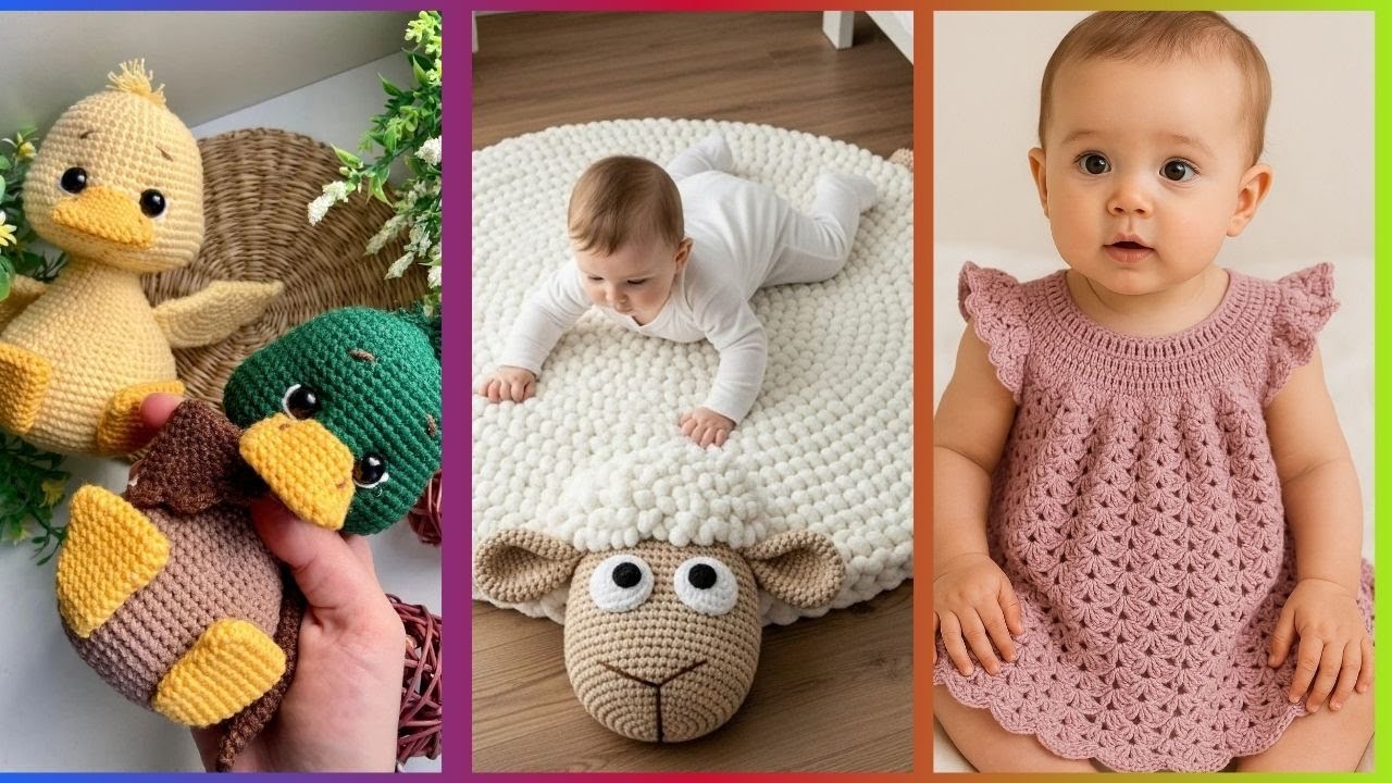 Stop Making Big Blankets… Try These Quick Baby Crochet Ideas Instead