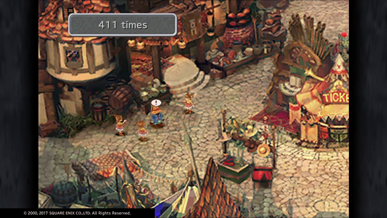 FINAL FANTASY IX PS4 Version - Hail to the King Trophy with 1200 jumps