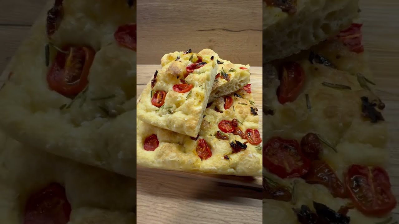 Włoska focaccia 🫓🇮🇹 | Miękka, Puszysta i Przesycona Oliwą