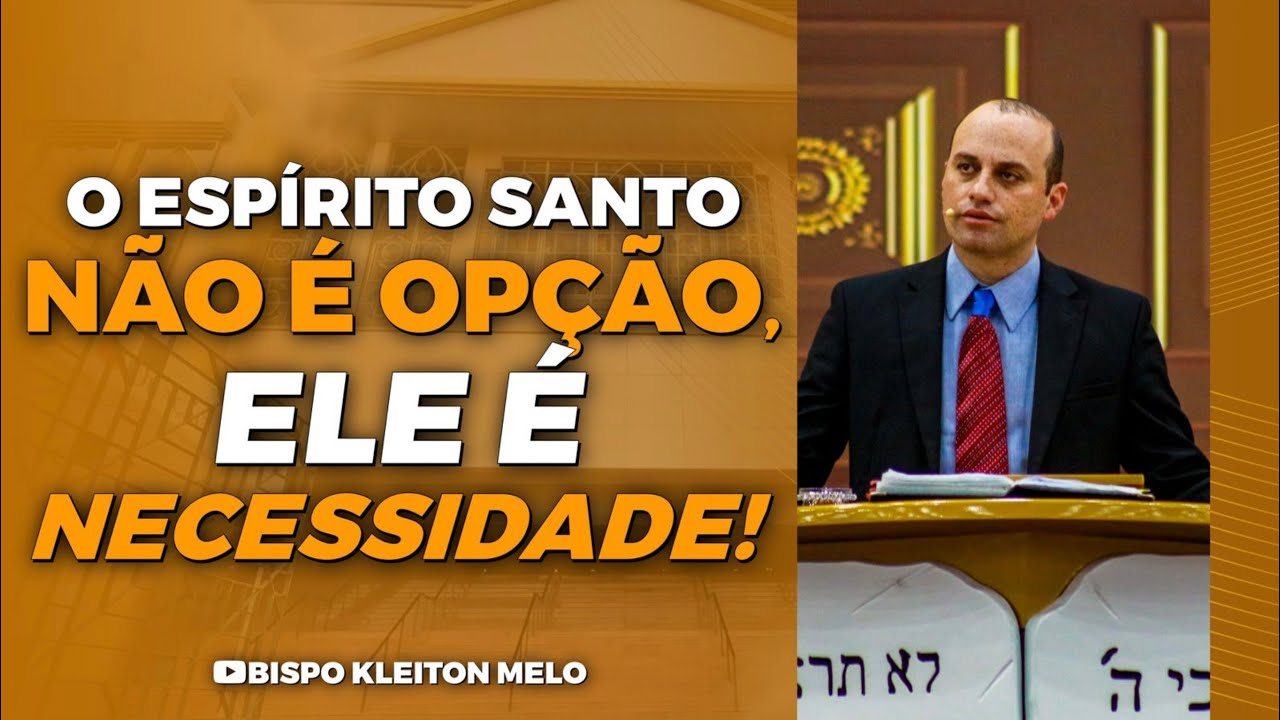 O ESPÍRITO SANTO NÃO É OPÇÃO‼️