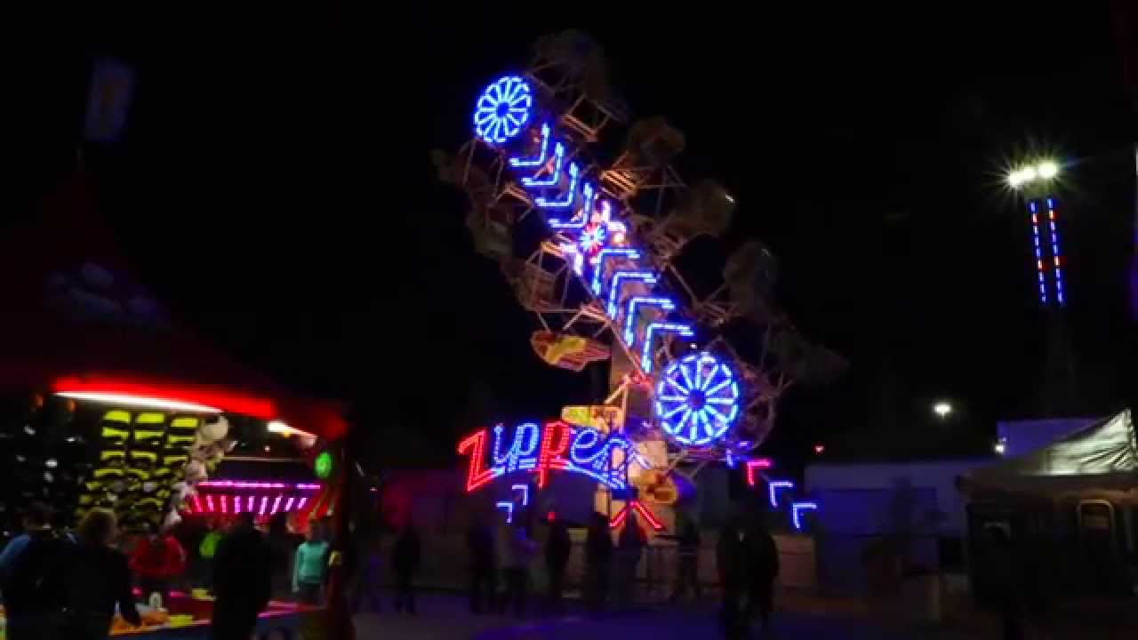 Zipper Ride with New LED Lighting