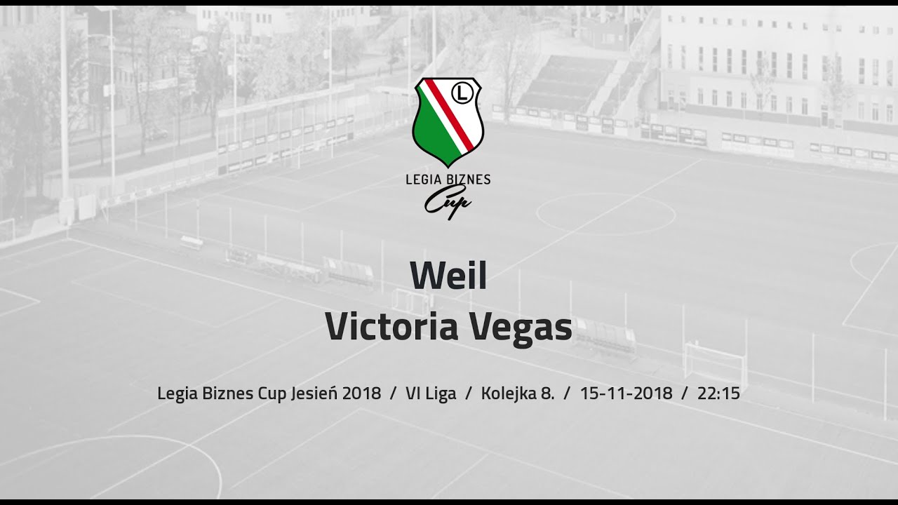 Skr&oacute;t spotkania Weil - Victoria Vegas ( Legia Biznes Cup Jesień 2018 )
