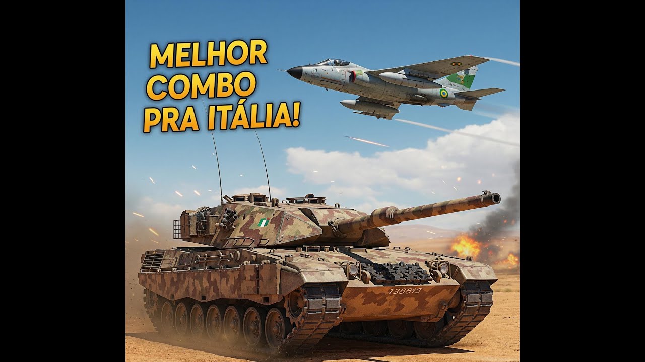 Ariete Certezza e A-1A AMX - MELHOR COMBO PREMIUM PRA ITALIA - WAR THUNDER GAMEPLAY