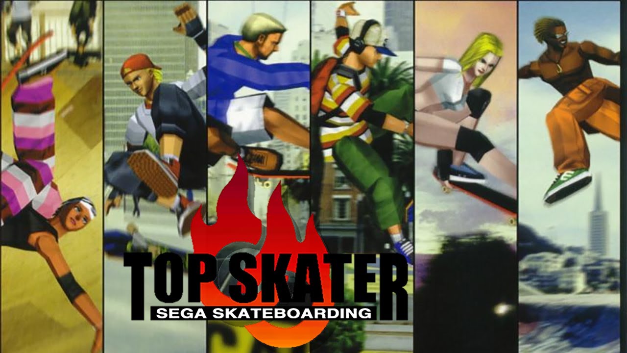 Top Skater - Sega AM2 - Full Game - Arcade Playthrough