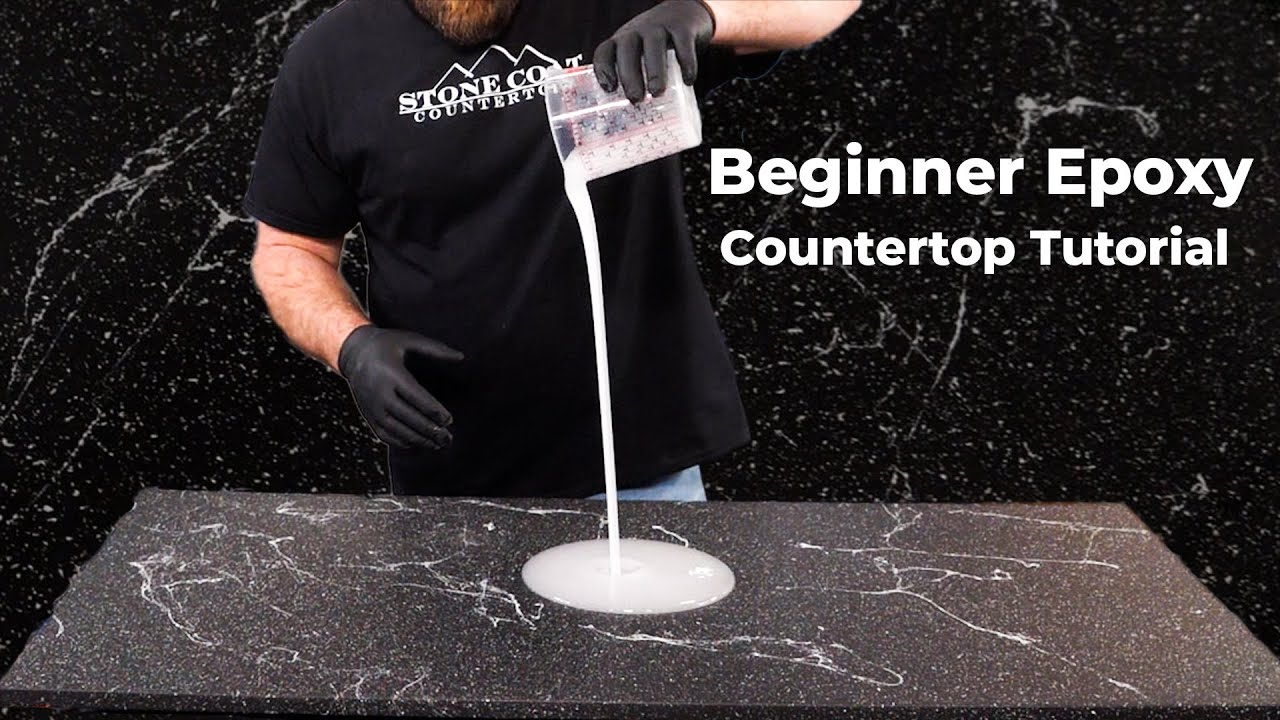 Instant Faux Black Granite | Epoxy Design Ideas