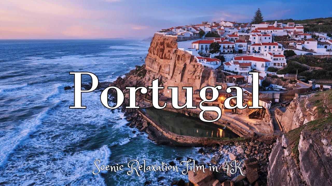 Portugal 4K Ultra HD - Scenic Relaxation Film: Portugal&rsquo;s Coastal Charm with Soft Piano Music