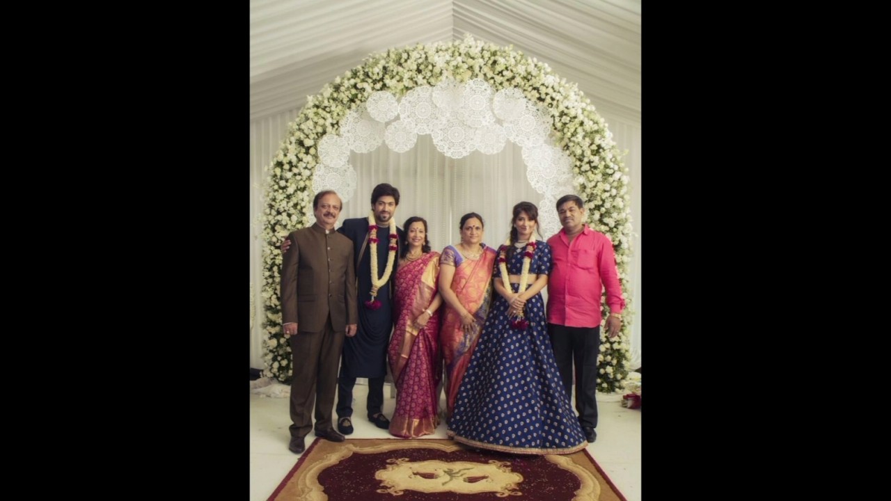 Yash and Radhika pandit's family 