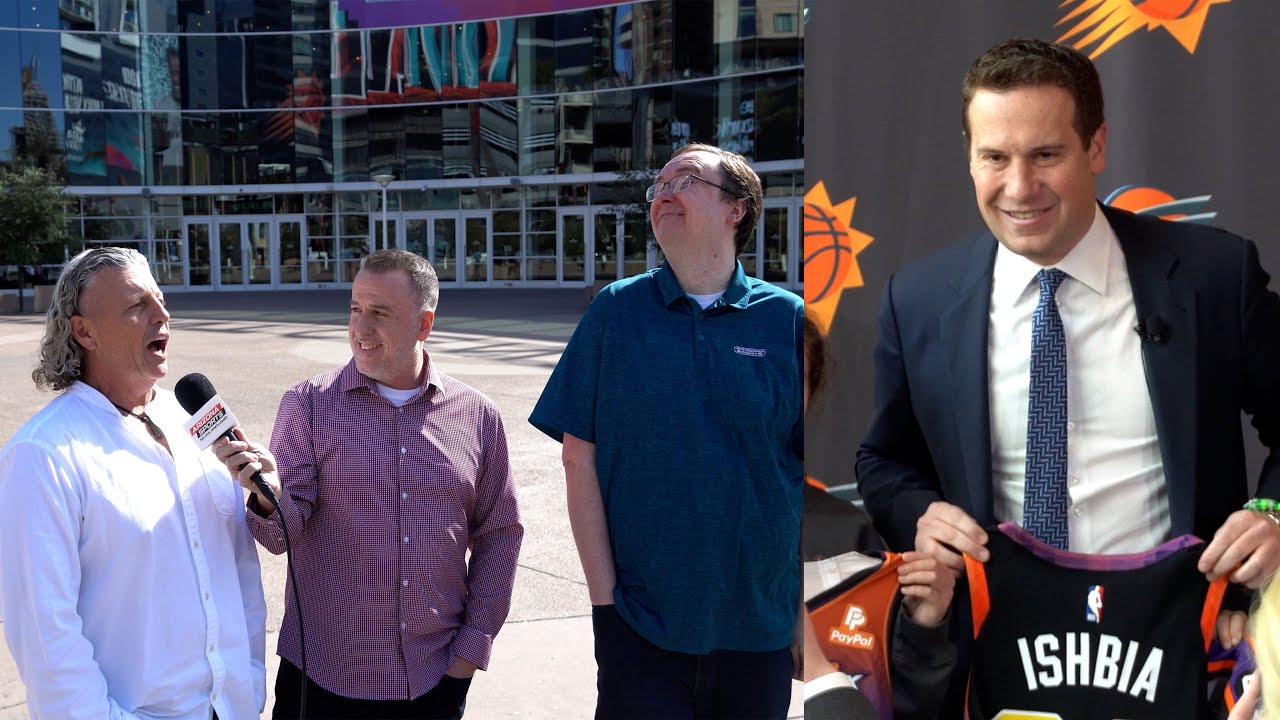 Suns' Mat Ishbia is introduced and vows to be transparent; Kellan Olson, Bickley & Marotta react
