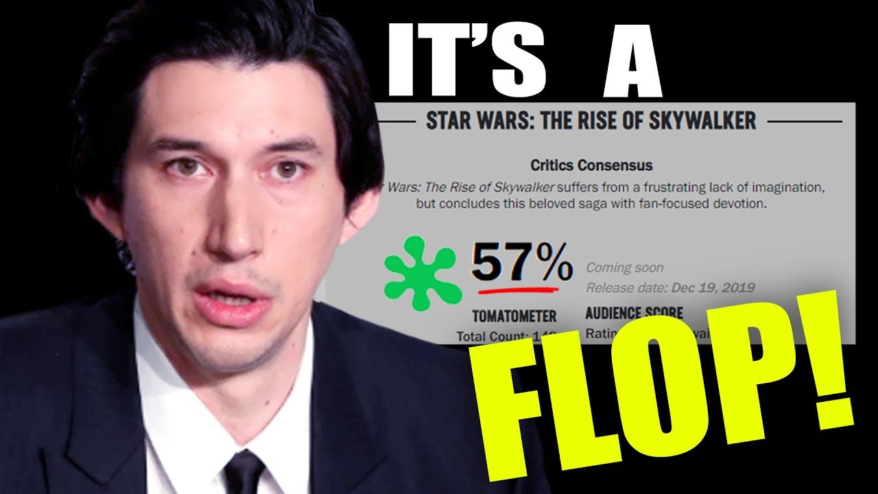 THE RISE OF SKYWALKER SUCKS ACCORDING TO ROTTEN TOMATOES!