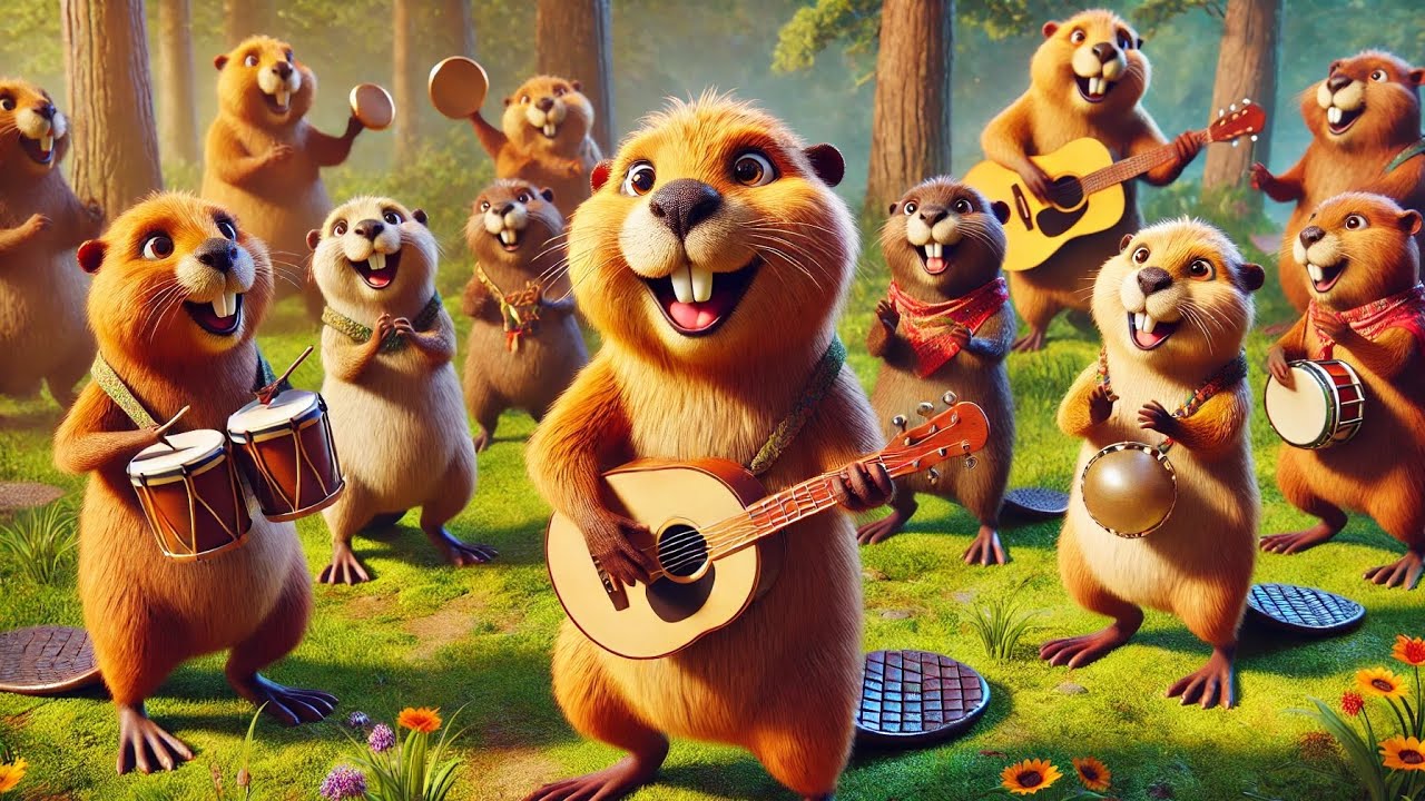 Beaver Band Boogie: Fun Singing and Dancing Song for Kids