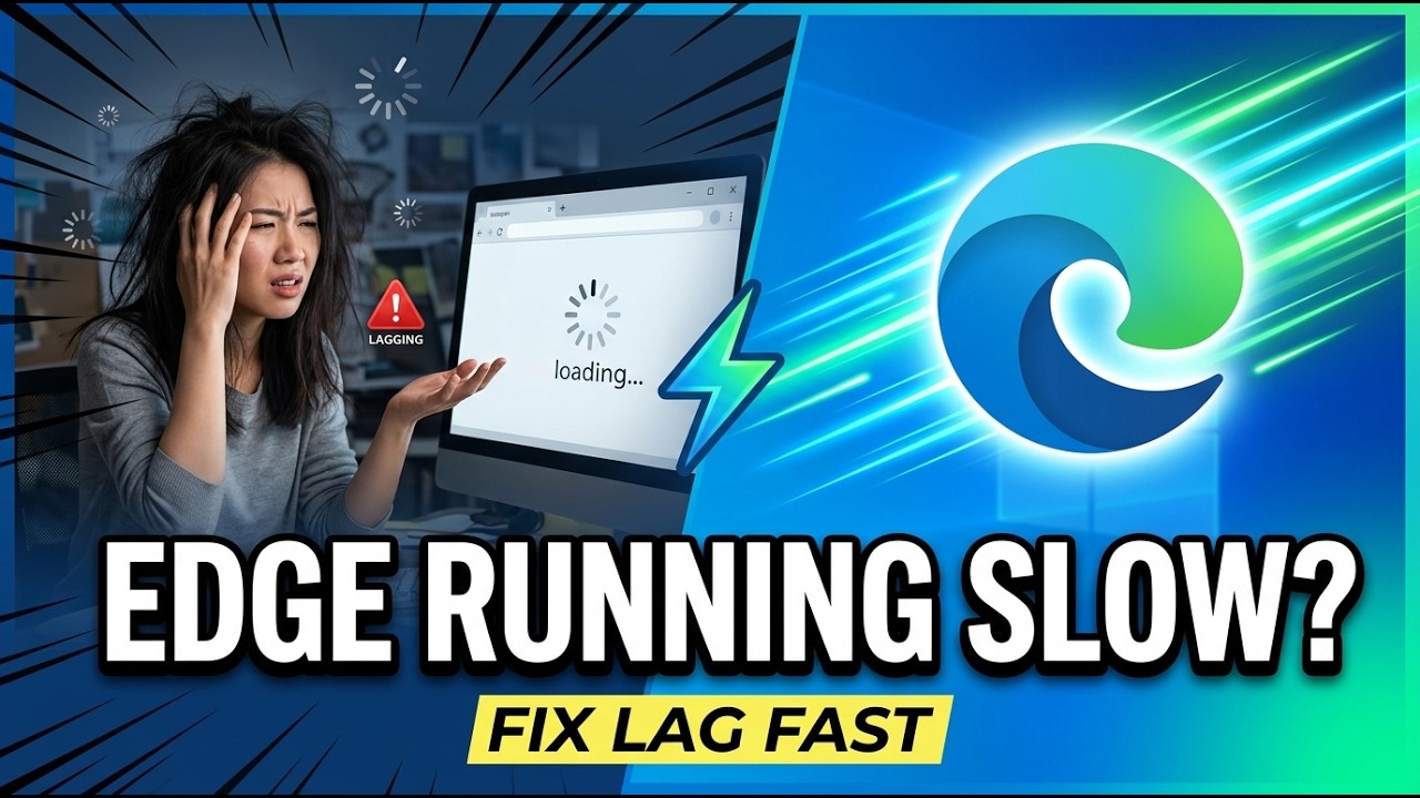 Microsoft Edge Running Slow? Fix Lag, Stuttering & Freezing Fast!