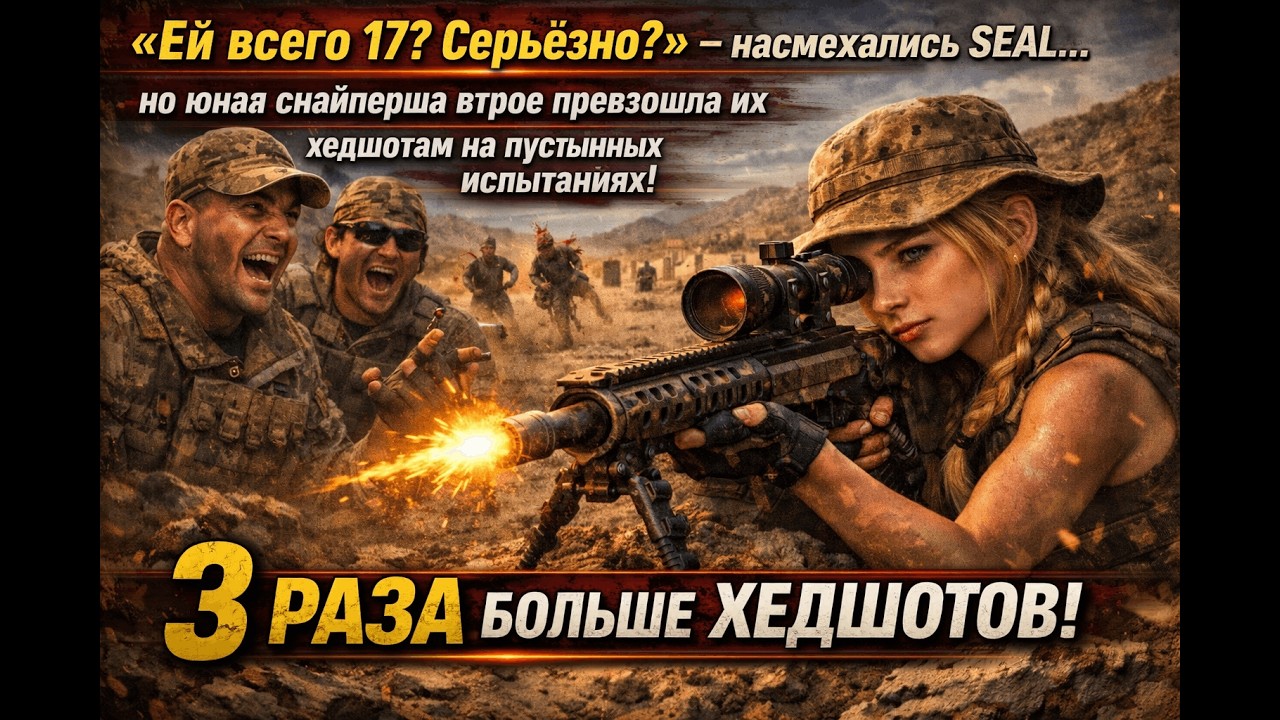 Они не поверили, что ей 17… пока на испытаниях в пустыне она не унизила “элиту”