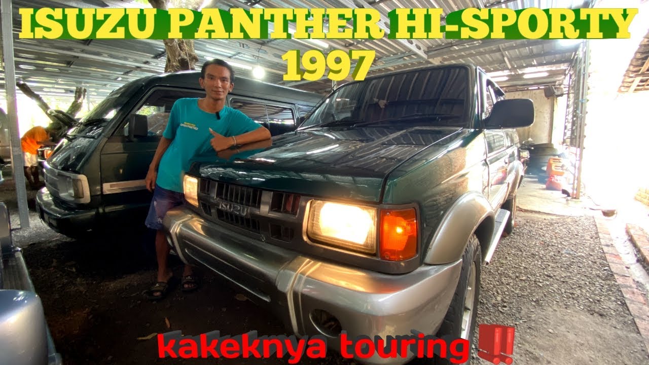 ISUZU PANTHER HI-SPORTY TAHUN 1997 KAKEKNYA TOURING ‼️ YANG ADA DI SHOWROOM OMAH PATHER PONOROGO ‼️